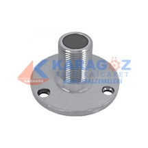 Glomex Anten Ayaği Krom 90 Derece Boy 40Mm