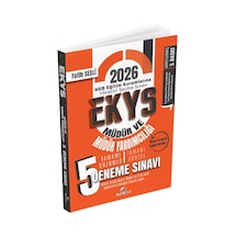 Dizgi Kitap 2026 Meb Ekys Müdür Ve Müdür Yardımcılığı 5 Deneme Çözümlü 5. Baskı