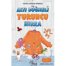 Altı Düğmeli Turuncu Hırka / Fatma Çağdaş Börekçi