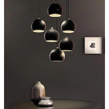 Mylights Retro Rustik Metal Modern  Endustriyel Sarkit 6 Li Küre