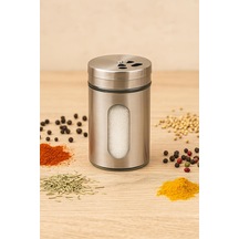 Bezos Cam Metal Kapaklı Tuzluk 100 Ml Ventra Çok Renkli