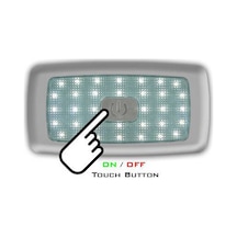 Sanel Led Lamba 24v 34 Ledli İç Aydınlatma Dokunmatik Sıcak Beyaz