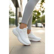 Enoch Kadın Ortopedik Dynamic Step Comfort Koşu Sneaker Beyaz