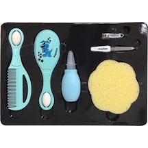 Babytime Bt Bebek Bakım Seti - Pembe Mavi 01-8699943245122-Mavi