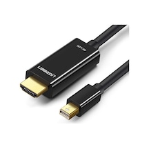Ugreen 4k Mini Displayport Hdmı Dönüştürücü Kablo, 1,5 Metre, Siyah, 20848