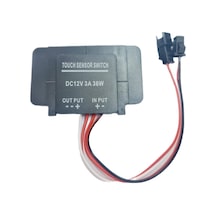 Ayna Arkası Dokunmatik Touch Sensör Switch Dc12v 3a 38w Siyah