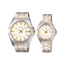 Casio Mtp-ltp-1308sg-7avdf Çift Kol Saati Kadın-erkek Metalik Casio Mtp-ltp-1308sg-7avdf Çift Kol Saati Kadın-erkek Metalik