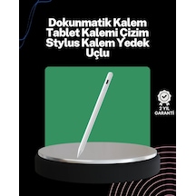 Akıcı Yazı Ve Çizim İçin Eğim Sensörlü Dijital Kalem 20 Saat Kesintisiz Kullanım Beyaz, Eğim Sensörlü