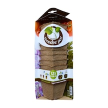 Woodee Pot 8x8 Cm 12 Adet