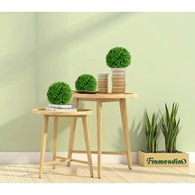Byshome Dekoratif Top Şimşir 36 Cm Yeşil