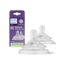 Philips Avent Doğal Tepkili Biberon Emziği, 2 Li Paket, 6 Ay+, 5