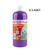 Bigpoint Parmak Boyası 500 Gram Mor X 3 Adet Diğer