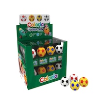 Coloria Futbol Topu 3d Silgi Karışık - 2 Adet
