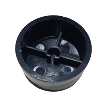 15 Adet Plastik Siyah Ses Kontrol Pot Başlığı 35x18mm 6mm D Tip Mile Uygun