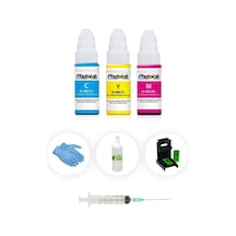 Canon G1430 Uyumlu Photoink Plus Renkli Kartuş Dolum Seti