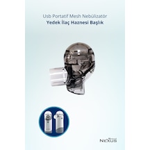 Portable Mesh Nebulizatör Yedek Haznesi Başlık