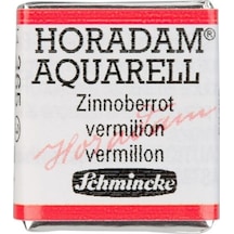 Schmincke Horadam Aquarell Artist Sulu Boya Vermilion Yarım Tablet