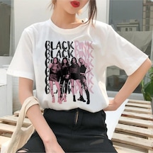 Noıssey Kırmızı Etiket Blackpink Kill This Love T Shirt 09272 Siyah