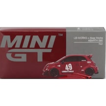 Mini Gt 1/64 Lb-works X Abas Works Abarth 595 Red