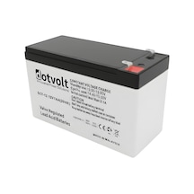 Dotvolt 12v 7ah Kuru Akü Bakımsız Akü Ups Alarm Güvenlik Sistemleri