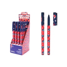Maxx Jel Kalem Vinson Desenli 0.7 Mm Mavi 20 Li Paket