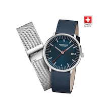 Mondaıne Doppıo Mle.41240.lqv.set Erkek Kol Saati Metalik Gri