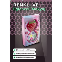 Kutulu Tekli Makyaj Seti - Çocuklar Için Şık Hediye Paketli Kozmetik Oyun Seti Bx-313421