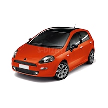 S-Dizayn Fiat Grande Punto Krom Kapı Kolu 4 Kapı 8 Prç 2006-2018