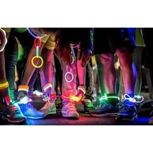 Himarry Karanlıkta Yanan Parlayan Fosforlu Glow Stick Çubuk Bileklik 50 Adet
