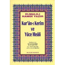 Kuranı Kerim Ve Yüce Meali Orta Boy Sarı