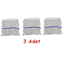 Geniş Islak Mop Yedek 30 Cm Karbeyaz 350 G. 3 Adet