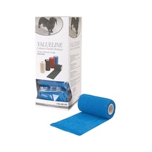 VALUELİNE Flexible Bandaj. 10 cm x 4,5 mt. Mavi