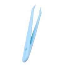 Koodmax Hassas Elektronik Ve El Sanatları Tamir Cımbızı Sert Plastik 8cm Düz Cımbız Mavi