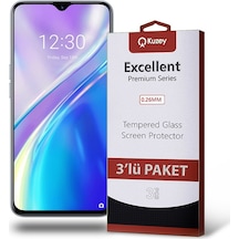 Realme Xt Ekran Koruyucu Cam 3 Adet Ekonomik Paket (552805783) 20 Tl Fark Ile Apple  Uyumlu iPhone Hızlı Şarj Kablosu
