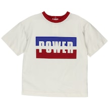 Panço Erkek Çocuk Baskılı Kısa Kollu T-shirt Beyaz 2311bb05002-744 001