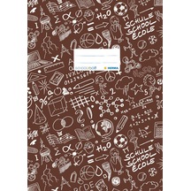 Herma Defter Kabı Schoolydoo A4 Kahverengı