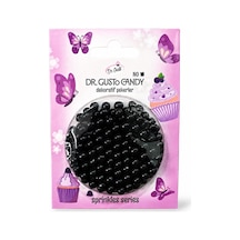 Dr. Gusto 4 Mm Siyah Boncuk Pasta Süsleme Şekeri