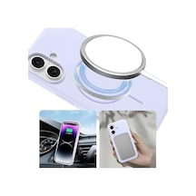 Lexroo İphone 13-14 İle Uyumlu Kadife İç Yüzeyli Premium Silikon Kılıf Magsafe İle Uyumlu Kablosuz Çok Renkli