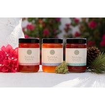 Natura Datça Çam, Çiçek Ve Kekik Balı 3'lü Set 3 X 500 G