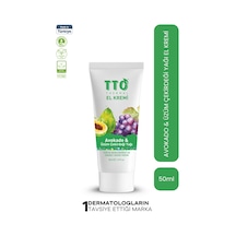 Tto Avokado & Üzüm Çekirdeği Yağlı El Kremi – Besleyici ve Yumuşatıcı Bakım 50 Ml