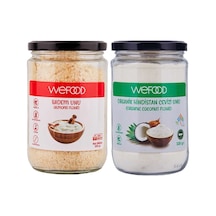 Glutensiz Badem Unu 250 Gr + Organik Hindistan Cevizi Unu 320 Gr