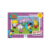 Kral Şakir Frame Puzzle 35 Parça 3 Yaş B9e125049ss1 1