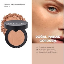 Luminous Silk Compact Blusher 11 Sunset Toz Allık 0