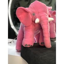 Pembe Peluş Fil Büyük Boy Yumuşak Uyku Oyun Arkadaşım 60 Cm 1. Sınıf Kalite Genel