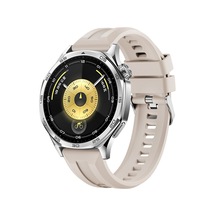Huawei Watch Gt 3 46mm Uyumlu Silikon Kordon Krd-148 - Starlight - T40085