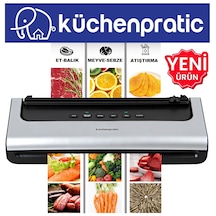 Küchen Pratic VS7210 Ev Tipi Elektrikli Vakum Makinesi + Vakum Poşeti 10 Adet