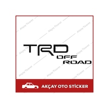 Trd Off Road Sticker Toyota Oto Sticker Araba Sticker