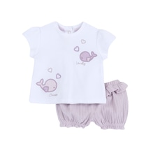 Chicco Takım / T-shirt+pantalon 09073859000000 000012 Lıght Lılac Açık Lila
