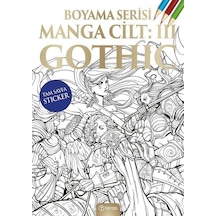 Manga Boyama Cilt 3 - Gothic- Teras Kitap Manga Boyama Cilt 3 - Gothic- Teras Kitap