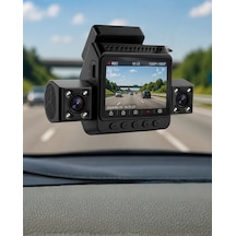 Araç Ön Arka İç Kamera Sistemi Full Hd Hareket Sensörlü Kayıt Cihazı Mh-hs2508-0121